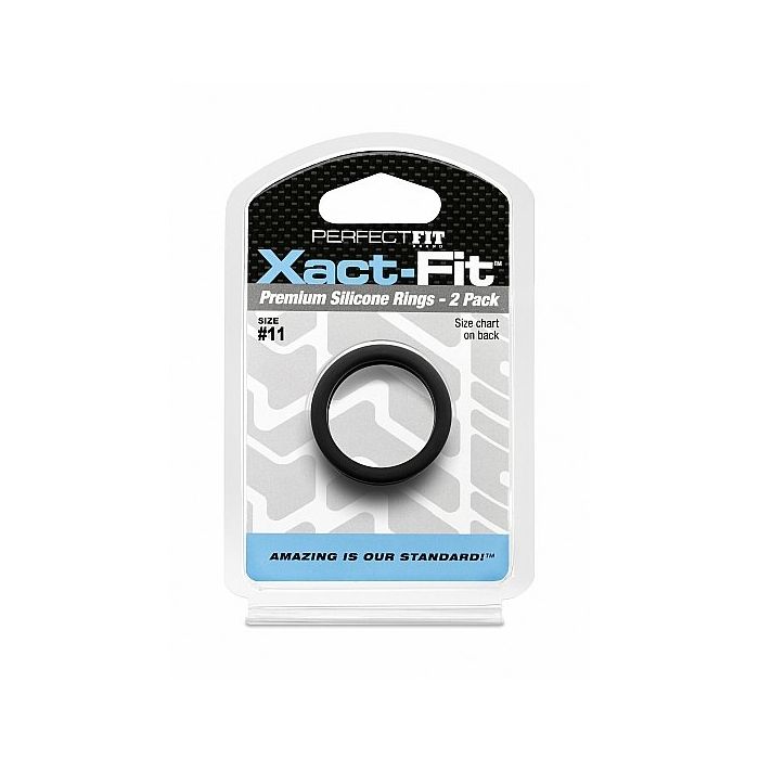 Cockringen Xact-Fit #11 2-Pack - Zwart-cockringen-xact-fit-11-2-pack-zwart-verpakt.jpg