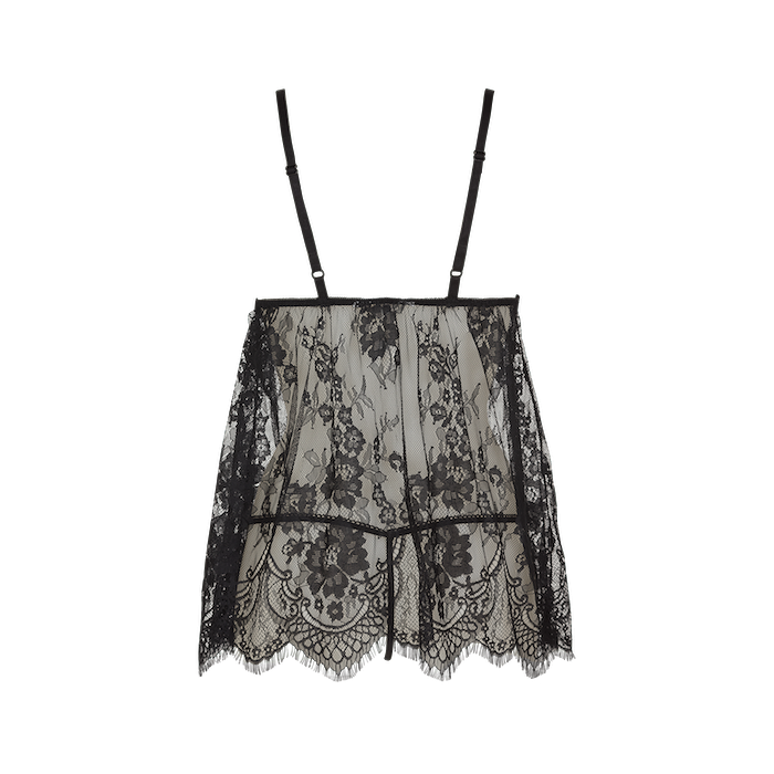 Cosmopolitan Babydoll & String - Zwart-cosmopolitan-babydoll-zwart-lingadore-2.png