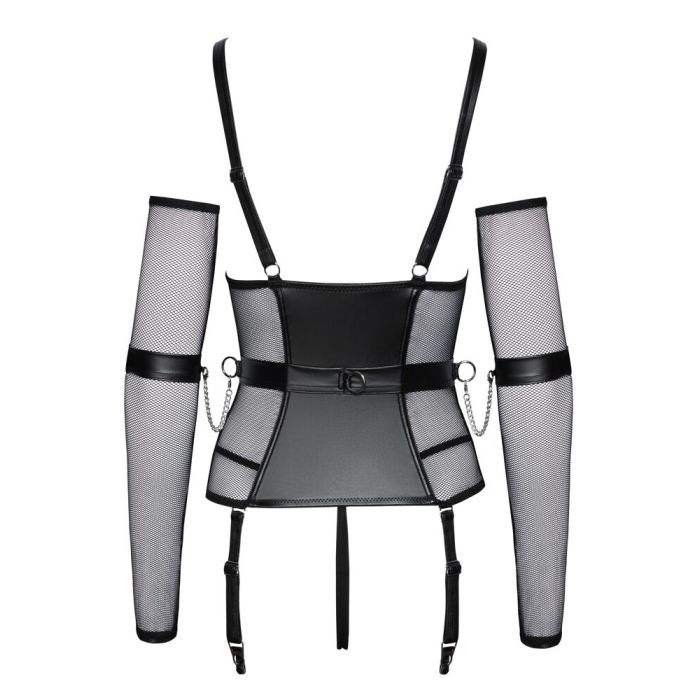 Cottelli Bondage Jarretelshirt Matte - Zwart-cottelli-bondage-jarretelshirt-matte-zwart-11.jpg