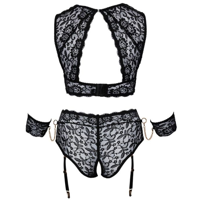 Cottelli Kanten Bondage Lingerie Set - Zwart-cottelli-kanten-bondage-lingerie-set-zwart-9.jpg