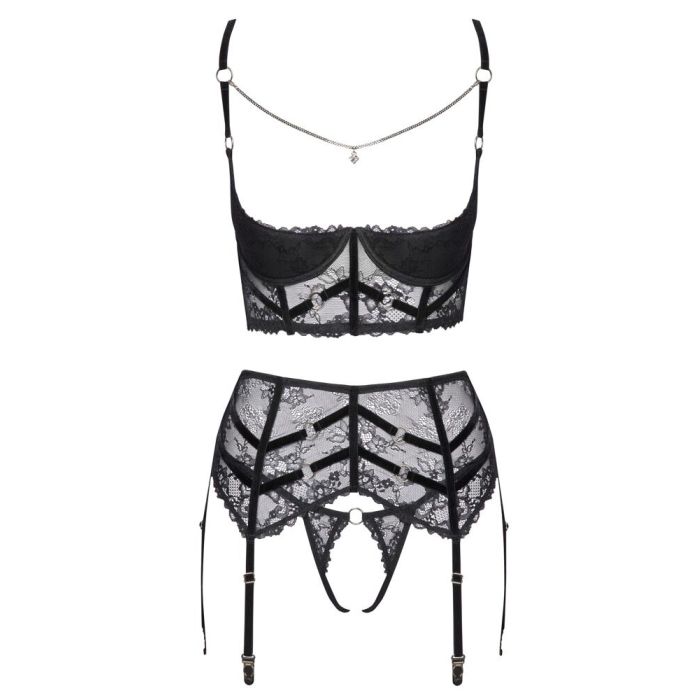 Cottelli Open Lingerie Set met Straps - Zwart-cottelli-open-lingerie-set-met-straps-zwart-6.jpg