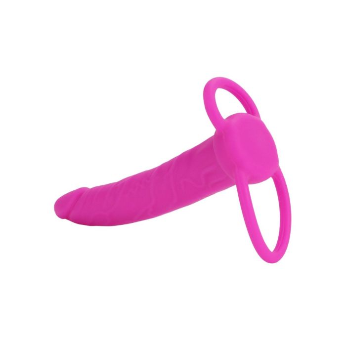 Dildo met cockring Dual Penetrator - Roze-dildo-met-cockring-dual-penetrator-roze-3.jpg