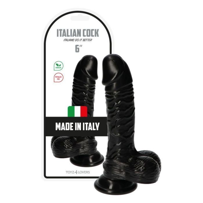 Dildo Michelangelo - Zwart-dildo-michelangelo-zwart-naast-doos.jpg