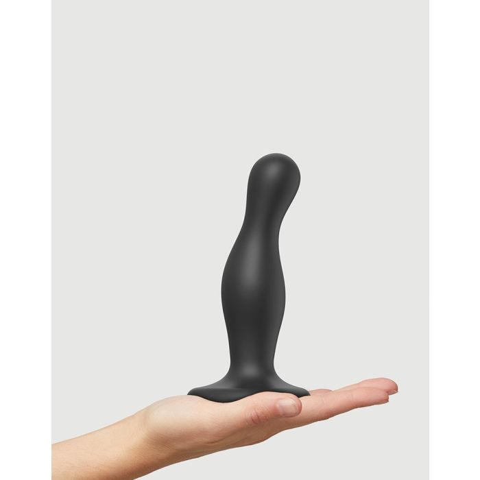 Dildo Plug Curvy Maat M - Zwart-dildo-plug-curvy-maat-m-zwart-1.jpg