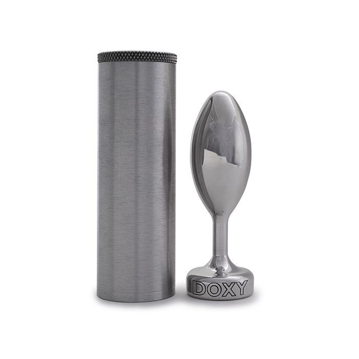 Doxy Smooth Butt Plug - Zilver-doxy-smooth-butt-plug-zilver-3.jpg