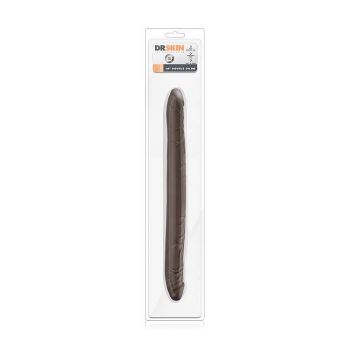 Dr. Skin Dubbele Dildo - Bruin-dr-skin-dubbele-dildo-bruin-verpakt.jpg