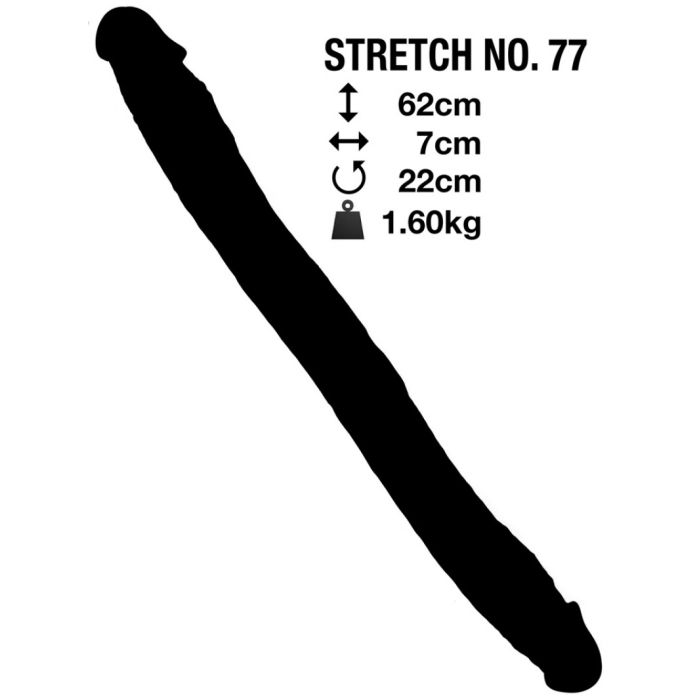 Dubbele Dildo Stretch No. 77 - Rood-dubbele-dildo-stretch-no-77-rood-2.jpg
