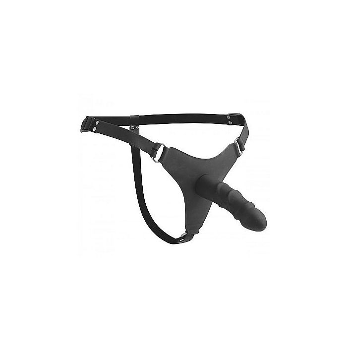 Elevate Siliconen Strap On Met Dildo - Zwart-elevate-siliconen-strap-on-met-dildo-zwart-1.jpg