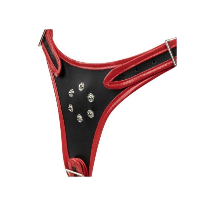 Triple Dildo Strap-On Harnas - Fetish Collection-et1058blk-triple-dildo-strap-on-harnas-fetish-collection-4-1.jpg