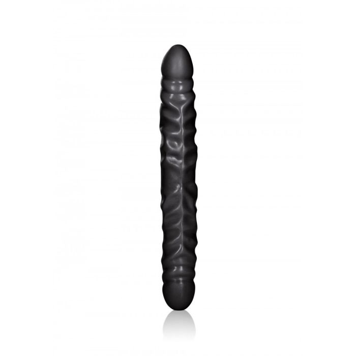 Geaderde Dubbele Dildo - Black Jack - 30 cm-geaderde-dubbele-dildo-black-jack-30-cm.jpg