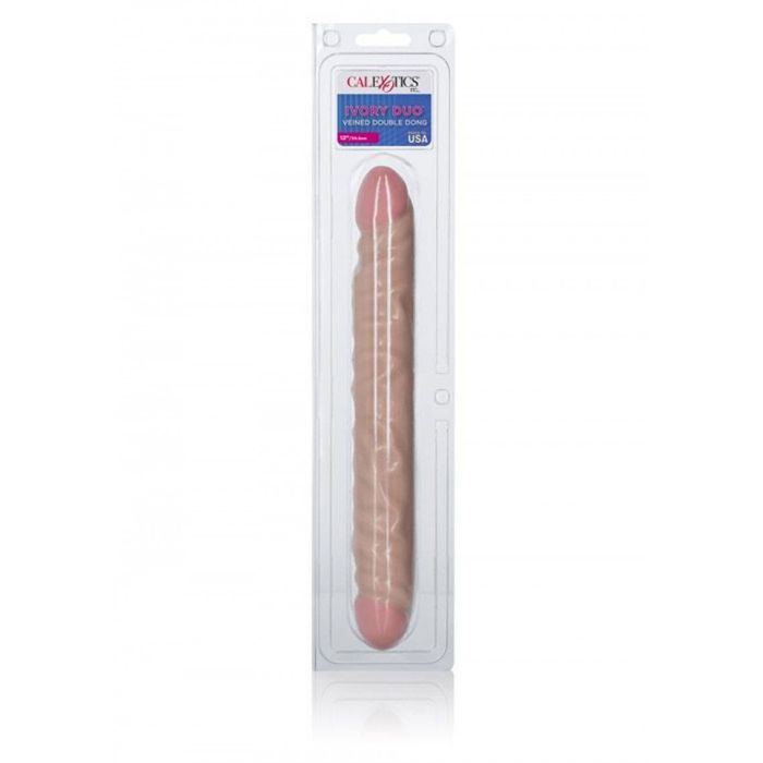 Geaderde Dubbele Dildo - Ivory Duo - 30 cm-geaderde-dubbele-dildo-ivory-duo-30-cm-verpakt.jpg