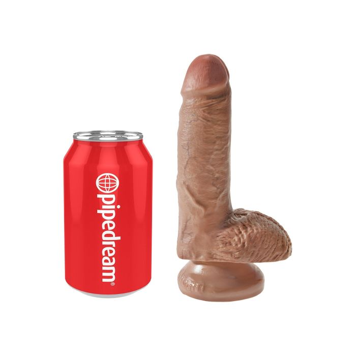 Getinte Dildo met Zuignap - 20 CM-getinte-dildo-met-zuignap-20-cm-cola.jpg