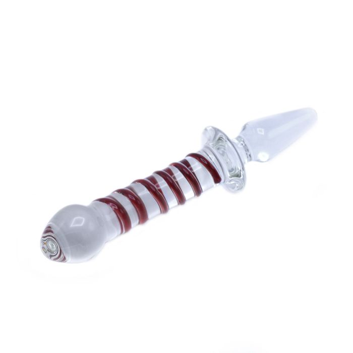 Glazen Dildo & Plug Swirl - Rood-glazen-dildo-plug-swirl-rood-5.jpg