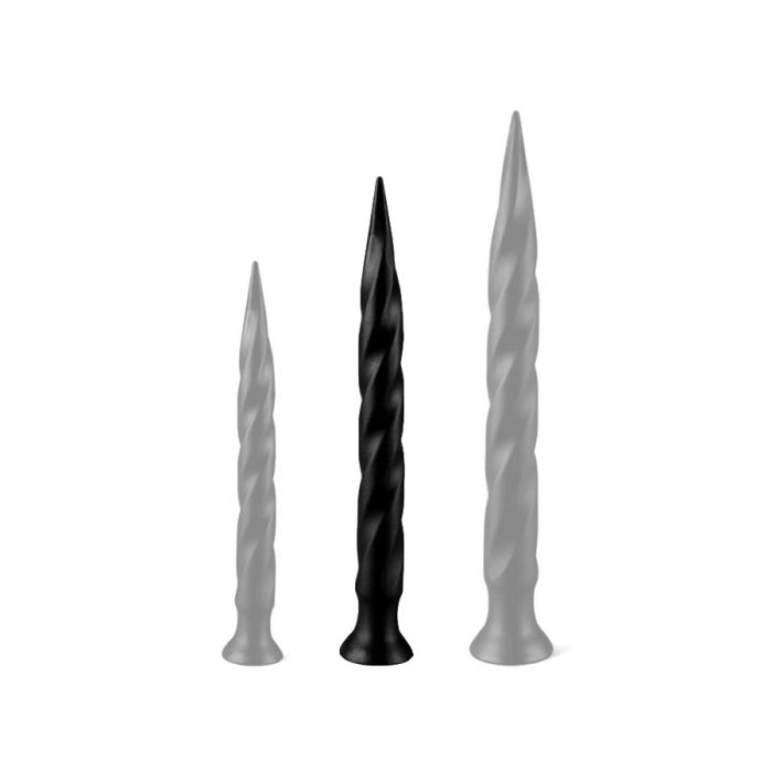 Anaal Dildo Long Tail M - Zwart-gode-long-tail-m-42-x-45cm-noir.jpg