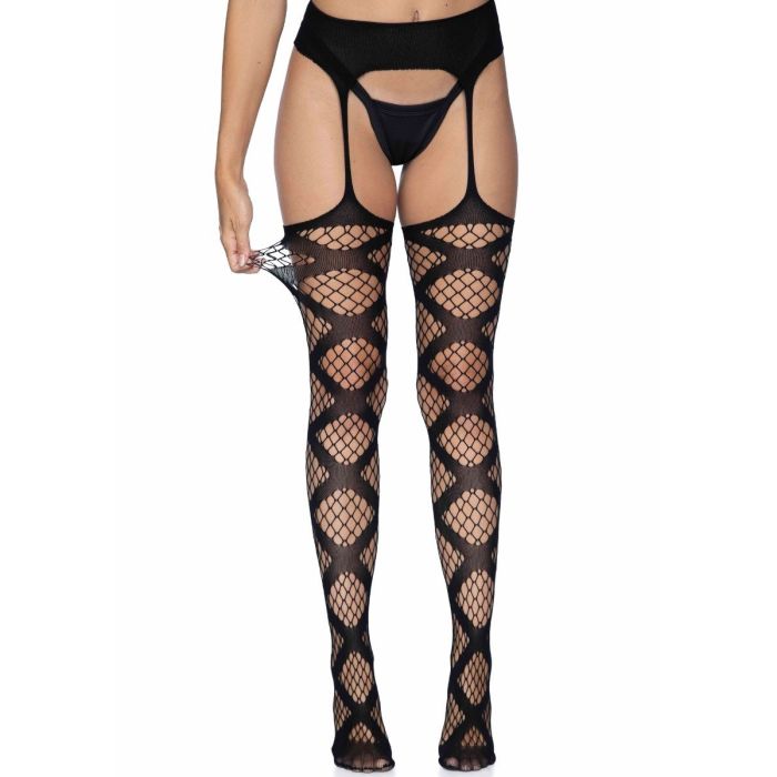 Grove Visnet Kousen Met Opaque Detail & Jarretelgordel Zwart-grove-visnet-kousen-met-opaque-detail-aangehechte-jarretelgordel-zwart7.jpg