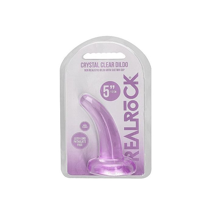 Kristalheldere Dildo 11,5 cm - Paars-kristalheldere-dildo-11_5-cm-paars-2.jpg