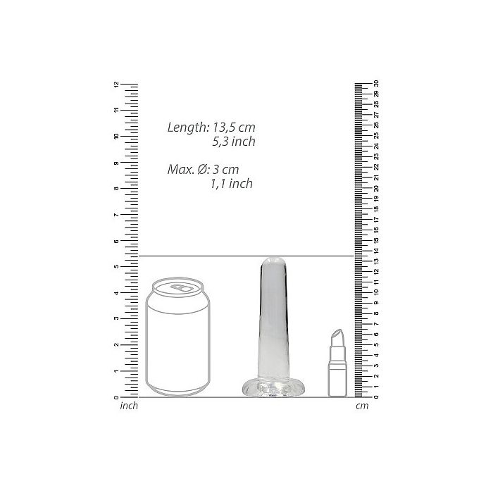 Kristalheldere Dildo 13.5 cm - Transparant-kristalheldere-dildo-13-5-cm-transparant-3.jpg