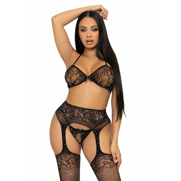 Leg Avenue 3-Delige Lingerie Set Strass - Zwart-leg-avenue-3-delige-lingerie-set-strass-zwart-1.jpg