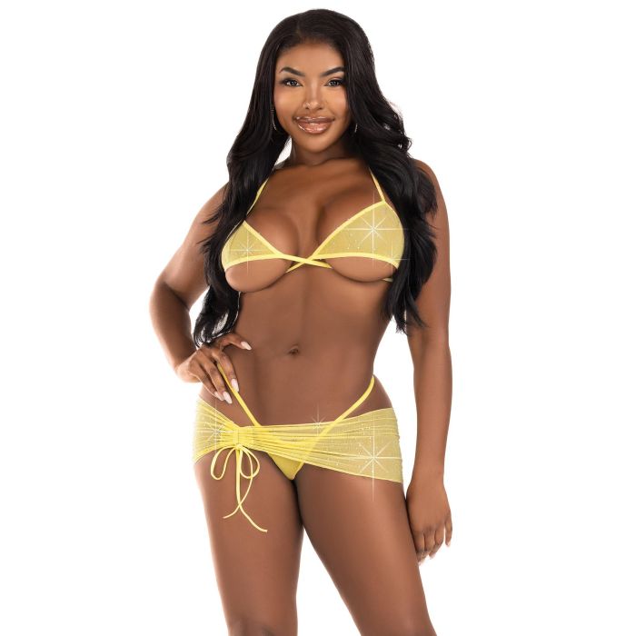 Leg Avenue 3-delige Mesh Lingerie - Geel-leg-avenue-3-delige-mesh-lingerie-geel-2.jpg