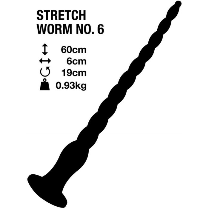 Lusty Lange geribbelde dildo L - 62 cm-lusty-lange-dunne-geribbelde-dildo-60-cm-afm.jpg