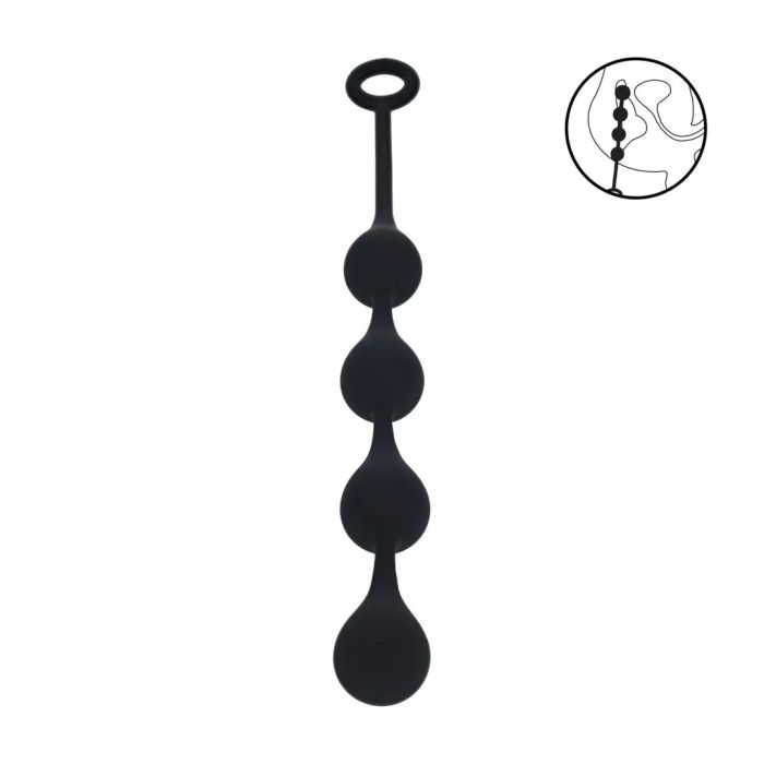 Siliconen Waterdrop Anal Balls Zwart M - 30 mm-lvl02-0036blk-siliconen-waterdrop-anal-balls-zwart-m-30-mm.jpg