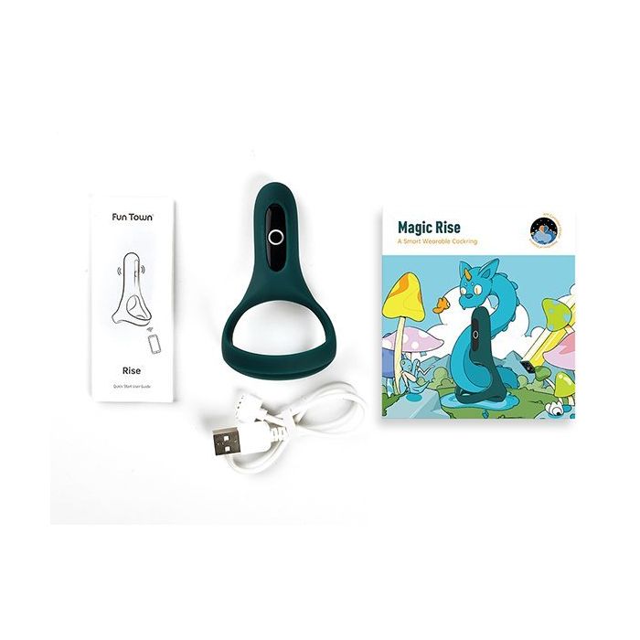 Magic Motion Rise Smart Draagbare Cockring - Groen-magic-motion-rise-smart-draagbare-cockring-groen-2.jpg