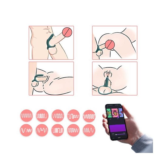 Magic Motion Rise Smart Draagbare Cockring - Groen-magic-motion-rise-smart-draagbare-cockring-groen-9.jpg