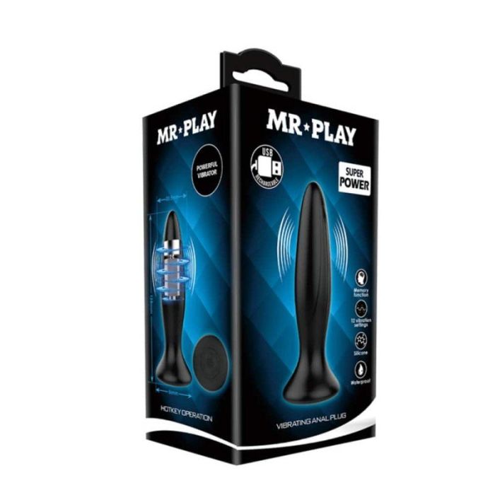 Vibrerende Anaal Plug Mr Play (OP=OP)-mr-play-12-function-vibrating-anal-plug_4_.jpg