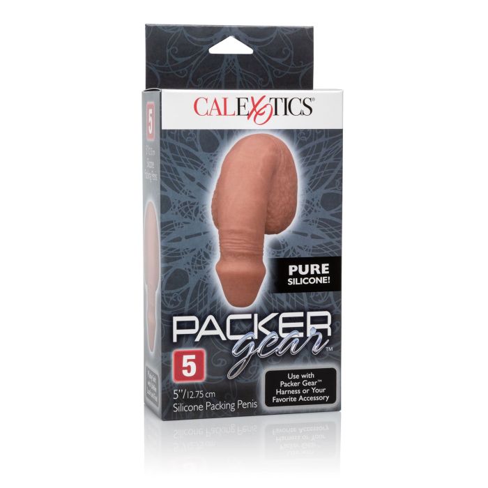 Siliconen Packing Penis 12.75 cm - Bruin-packing-penis-12-75-cm-bruin-verpakt.jpg