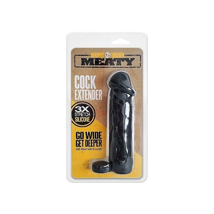 Penis Sleeve Meaty Cock - Zwart-penis-sleeve-meaty-cock-zwart-verpakt.jpg