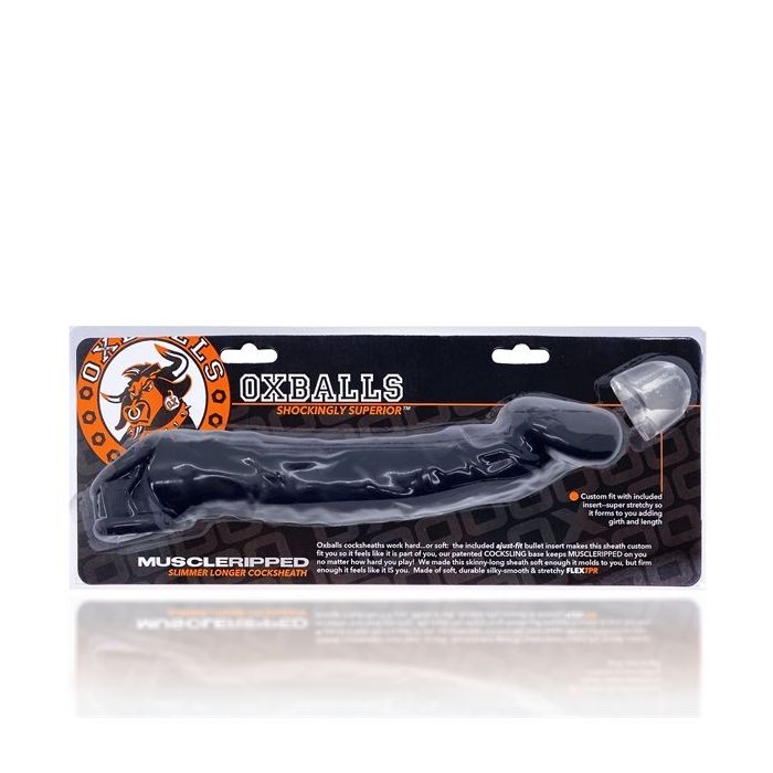 Penissleeve Muscle Ripped Oxballs - Zwart-penissleeve-muscle-ripped-oxballs-zwart-2.jpg