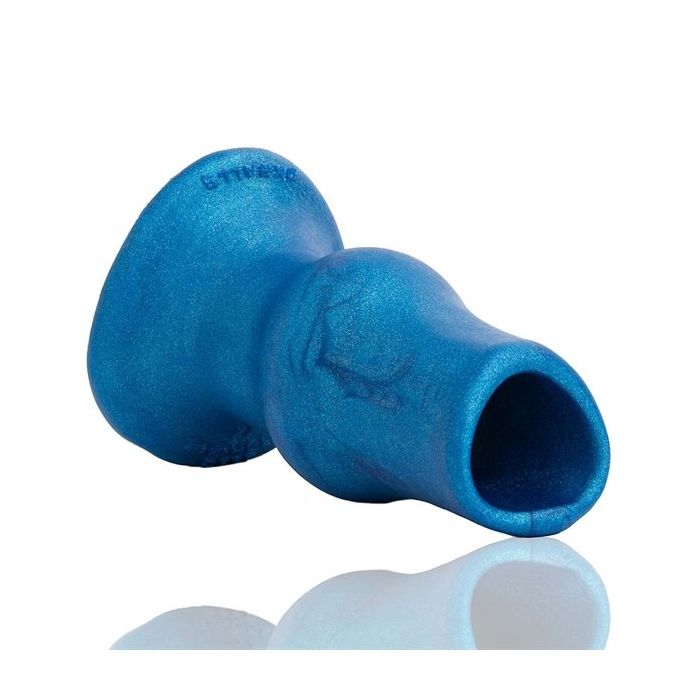 Pighole Deep-2 Hollow Plug Blueballs - Large-pighole_deep-2_hollow_plug_blueballs_-_large_3.jpg