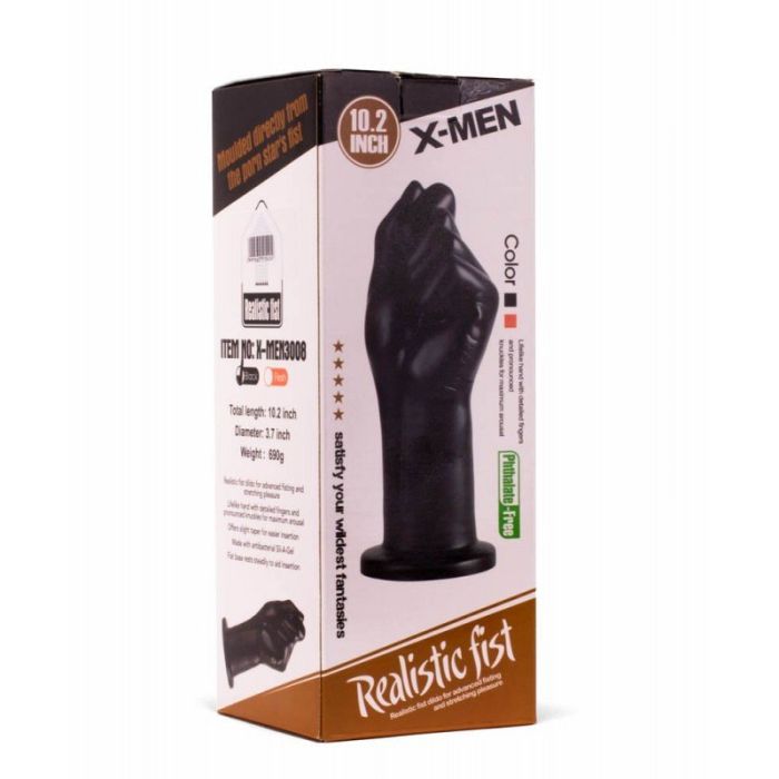 Realistic Fist Dildo - Zwart-realistic-fist-dildo-5.jpg