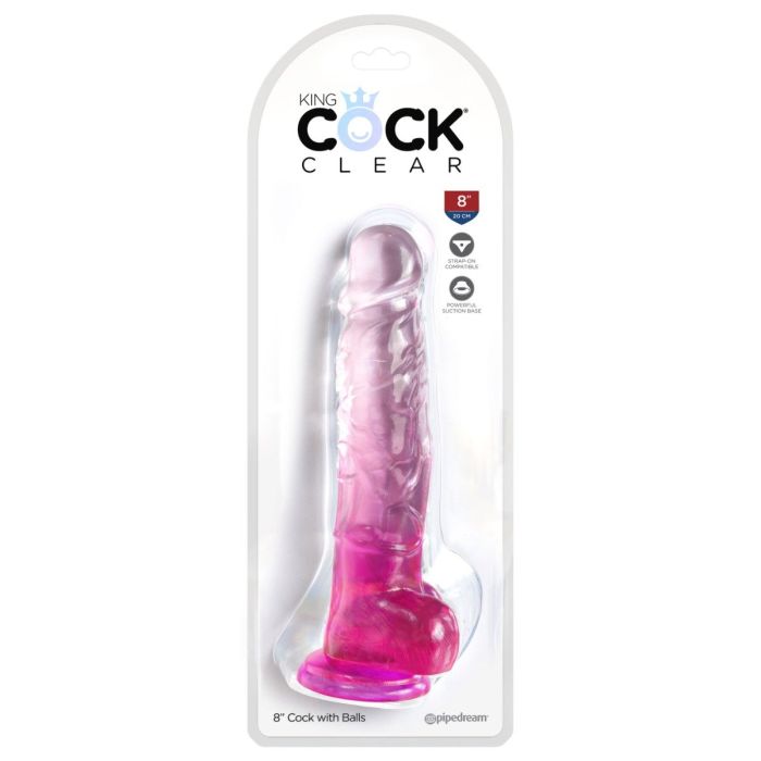 Realistische Dildo King Cock 22 cm - Roze-realistische-dildo-king-cock-22-cm-roze-verpakking.jpg