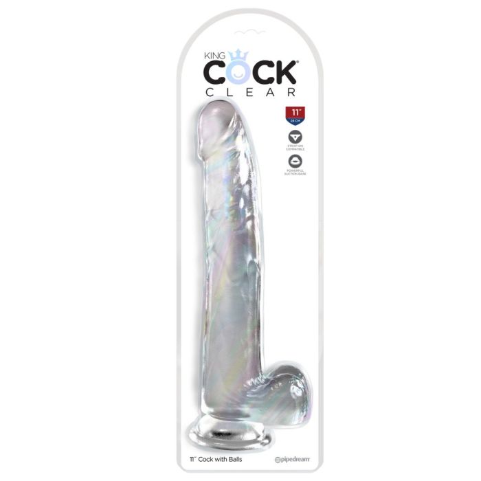 Realistische Dildo King Cock 30 cm - Transparant-realistische-dildo-king-cock-30-cm-transparant-verpakking.jpg