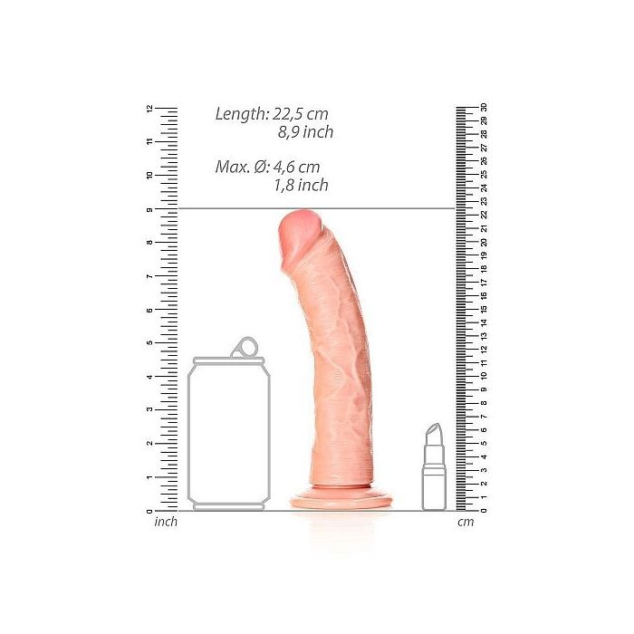 Realistische Dildo Met zuignap 20.5 cm - Huidskleur-realistische-dildo-met-zuignap-20-5-cm-huidskleur-3.jpg