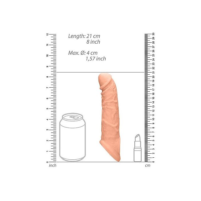 Realistische Penis Sleeve 8 Inch - Huidskleur-realistische-penis-sleeve-8-inch-huidskleur-afm.jpg