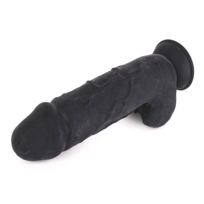 Realistische Dildo Cox 002 - Zwart-realistische_dildo_cox_002_-_zwart_liggend.jpg