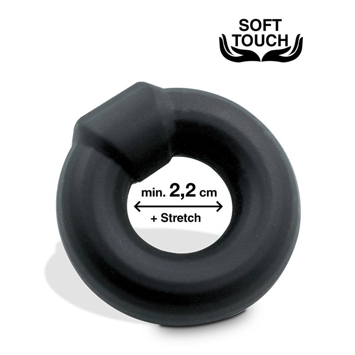 Siliconen Cockring Mr. Cock Diamond - Zwart-siliconen-cockring-mr-cock-diamond-zwart-afm.jpg