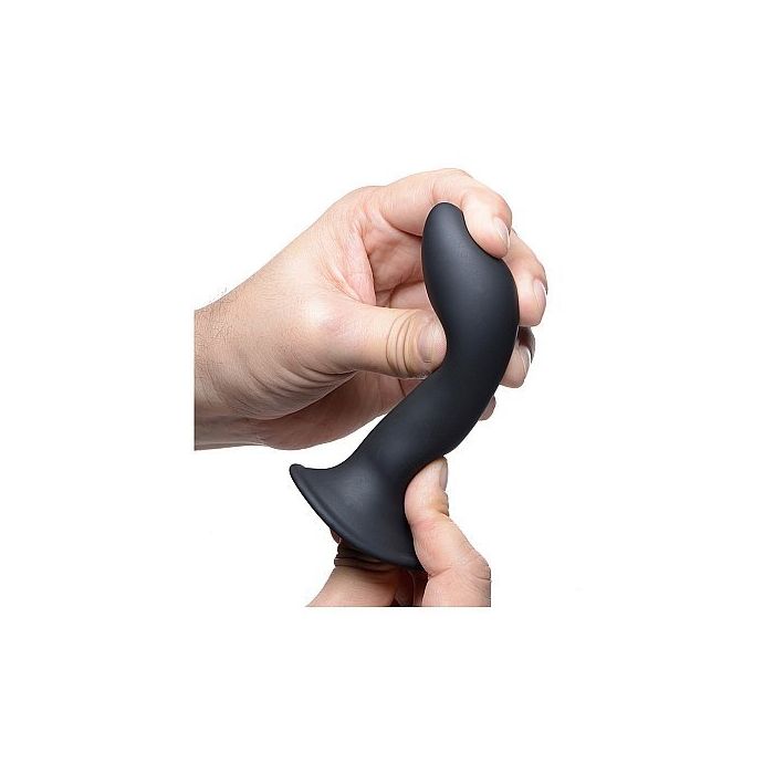 Slender Dildo Buigzaam - Zwart-slender-dildo-buigzaam-zwart-hand.jpg