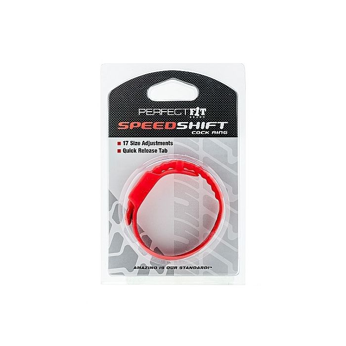 Speed Shift Verstelbare Cockring - Rood-speed-shift-verstelbare-cockring-rood-verpakt.jpeg