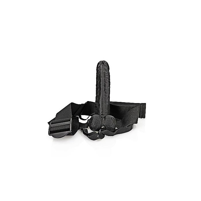 Strap On met Holle Dildo 18 cm - Zwart-strap-on-met-holle-dildo-18-cm-zwart-8.jpg