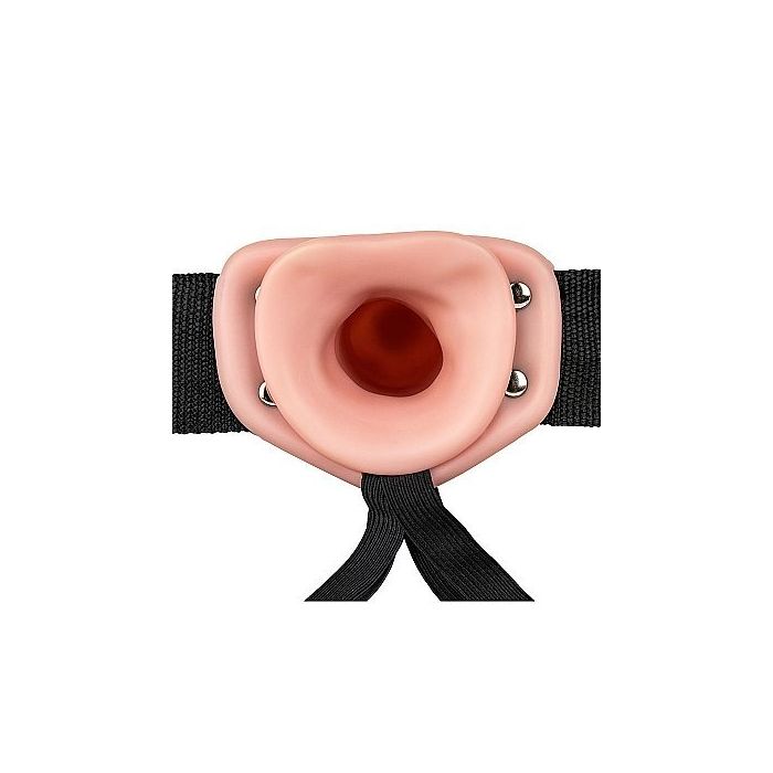 Strap On met Holle Dildo 24.5 cm - Huidskleur-strap-on-met-holle-dildo-24-5-cm-huidskleur-4.jpg