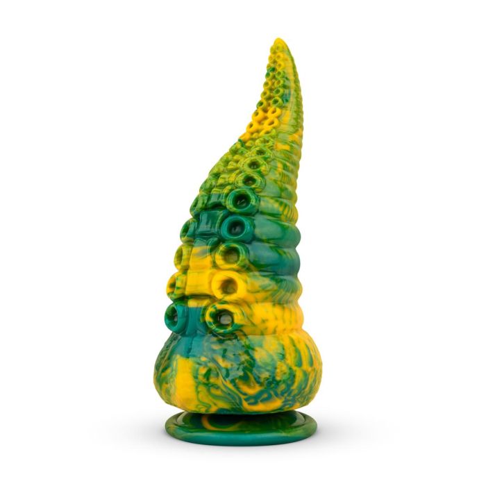 Tentakel Dildo Mythical Mates - Groen/Geel-tentakel-dildo-mythical-mates-groen-geel-2.jpg