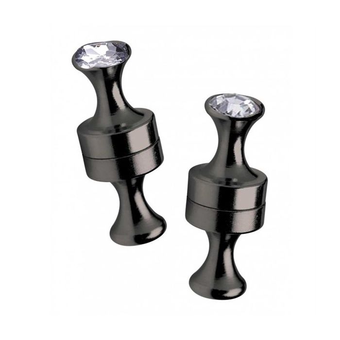 Tepel Klemmen Black Line Magnetische Power Pins