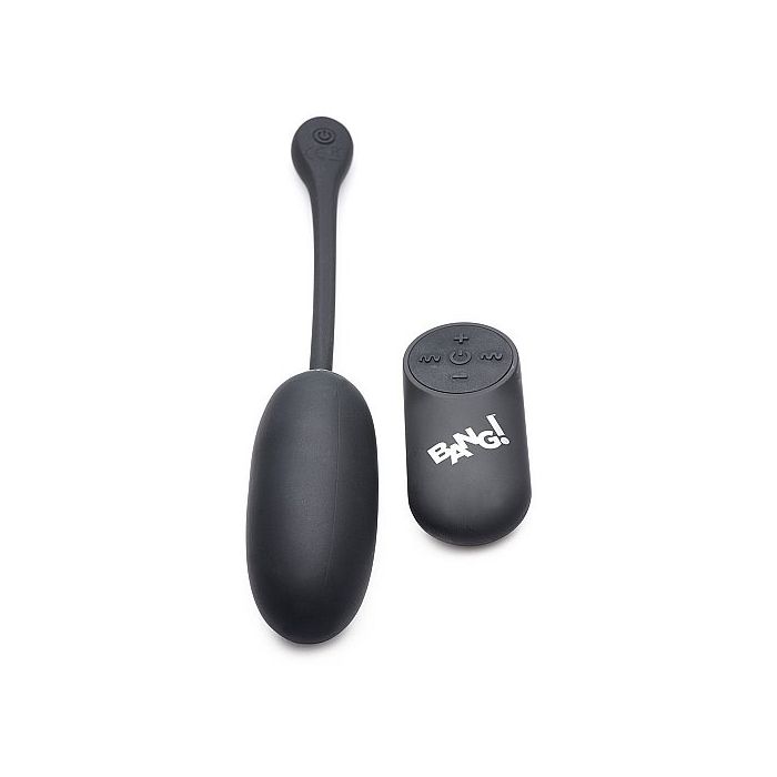 Trilei met Afstandsbediening Plush Egg - Zwart-trilei-met-afstandsbediening-plush-egg-zwart.jpg