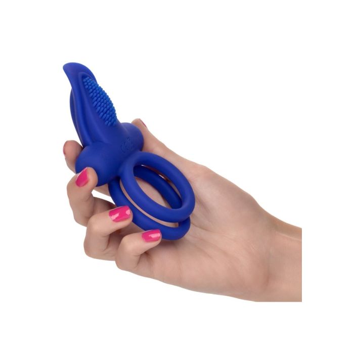 Vibrerende Cockring Dual Pleaser-vibrerende-cockring-dual-pleaser-hand.jpg