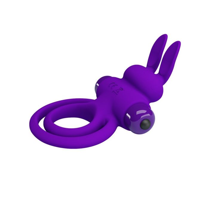 Vibrerende Cockring Pretty Love Bunny Ears - Paars-vibrerende-cockring-pretty-love-bunny-ears-paars-zk.jpg