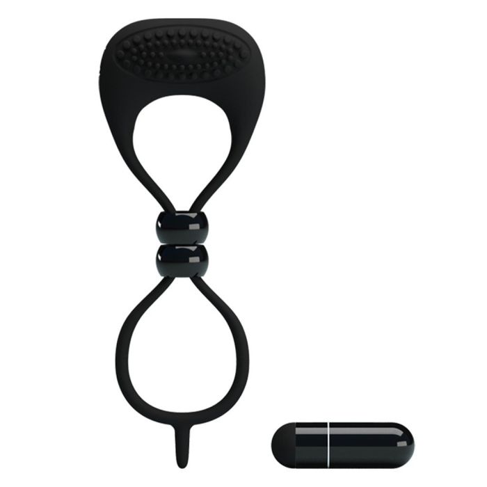 Vibrerende Cockring Pretty Love Locker - Zwart-vibrerende-cockring-pretty-love-locker-zwart-bullet.jpg