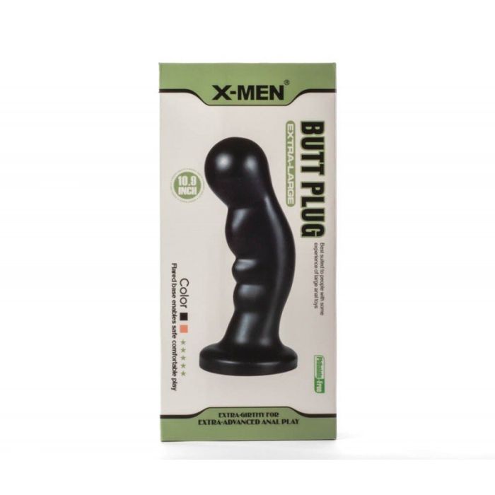 X-MEN Extra Grote Butt Plug - Zwart-x-men-extra-grote-butt-plug-zwart-6.jpg